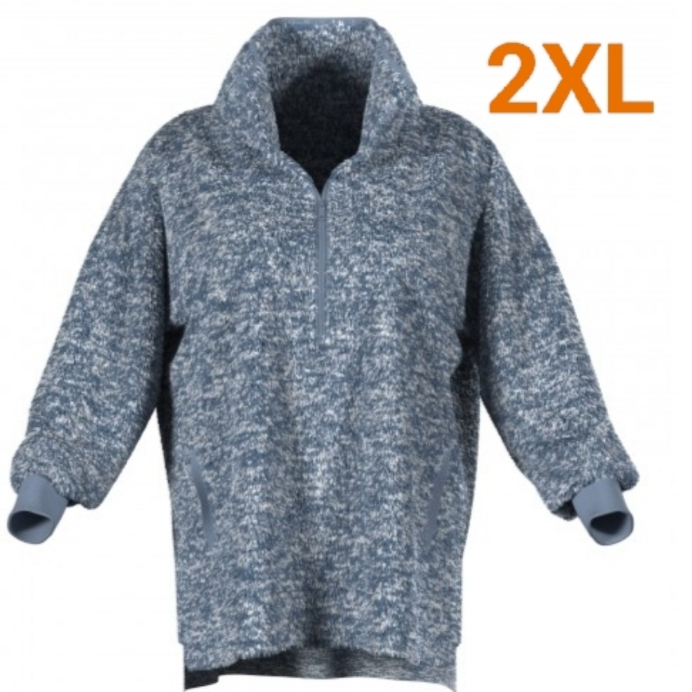 Skyblue half zip pullover - Picture 2 of 3